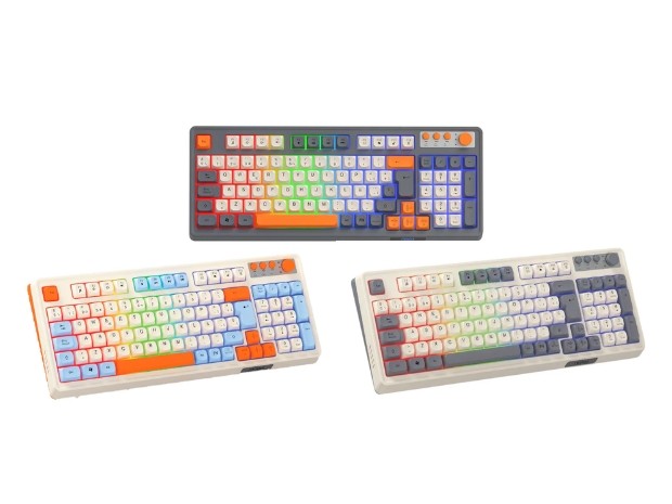 &uu KIT TECLADO PC USB  VINTAGE NKB-Q50